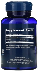 Витамины Life Extension Ascorbyl Palmitate, 500 мг, 100 вегетарианских капсул  (LEX-15331)