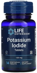 Минералы Life Extension Potassium Iodide, 130 мг, 14 таблеток  (LEX-57714)