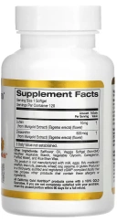 БАД California Gold Nutrition Lutein with Zeaxanthin, 10 мг, 120 вегетарианских капсул  (CGN-01168)