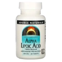 БАД Source Naturals Alpha Lipoic Acid, Timed Release, 300 мг, 60 таблеток  (SNS-01432)