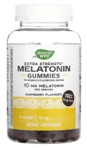 БАД Nature's Way Extra Strength Melatonin Gummies, 5 мг, Raspberry, 90 мармеладок (NWY-13982)