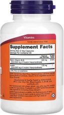 Витамины NOW Foods Niacin, Flush-Free, Double Strength, 250 мг, 180 растительных капсул  (NOW-00484)