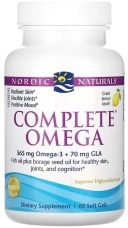 Комплекс Nordic Naturals Complete Omega, Lemon, 60 мягких капсул (NOR-01770)