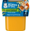 Пюре Gerber Mealtime for Baby, Power Blend, 2nd Foods, Chicken Noodle, 2 банки по 113 г (GBR-07308)
