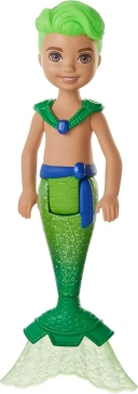 Кукла Barbie Dreamtopia Chelsea Merboy Green (GJJ91)