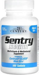 Комплекс 21st Century Sentry Senior, Multivitamin & Multimineral Supplement, Men 50+,100 таб  (CEN-27540)