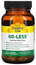 БАД Country Life Go Less, Supports Bladder Health, for Men & Women, 60 веганских капсул (CLF-04918)