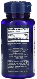 Витамины Life Extension Vitamin B3 Niacin, 500 мг, 100 капсул  (LEX-37210)