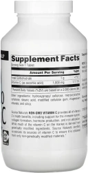 Витамины Source Naturals Non-GMO Vitamin C, 1000 мг, 240 таблеток  (SNS-02628)