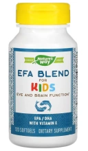 БАД Nature's Way EFA Blend for Children, 120 мягких капсул  (NWY-14181)