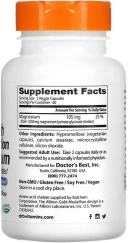 БАД Doctors Best High Absorption Magnesium, 52.5 мг, 120 вегетарианских капсул  (DRB-00565)