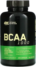 БАД Optimum Nutrition BCAA 1000, 500 мг, 200 капсул  (OPN-02037)