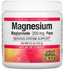 Минералы Natural Factors Magnesium Bisglycinate, Pure, 200 мг, 120 г (NFS-01642)