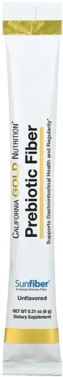 БАД California Gold Nutrition Prebiotic Fiber, 3 пакетика, по 6 г  (CGN-02034)