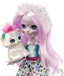 Кукла Enchantimals Sybill Snow Leopard Small Doll & Flake Animal Friend Figure (GJX42)