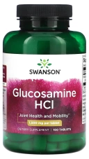 БАД Swanson Glucosamine HCI, 1500 мг 100 таблеток (SWV-01842)