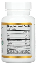 БАД California Gold Nutrition Organic Spirulina, 500 мг, 60 таблеток (CGN-01175)