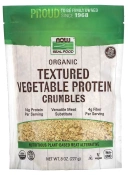 Протеин NOW Foods Organic Textured Soy Protein в гранулах, 227 г (NOW-06335)