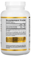 Витамины California Gold Nutrition Buffered Gold C, GOLD Standard Sodium Ascorbate, 750 мг, 240 капсул  (CGN-01237)