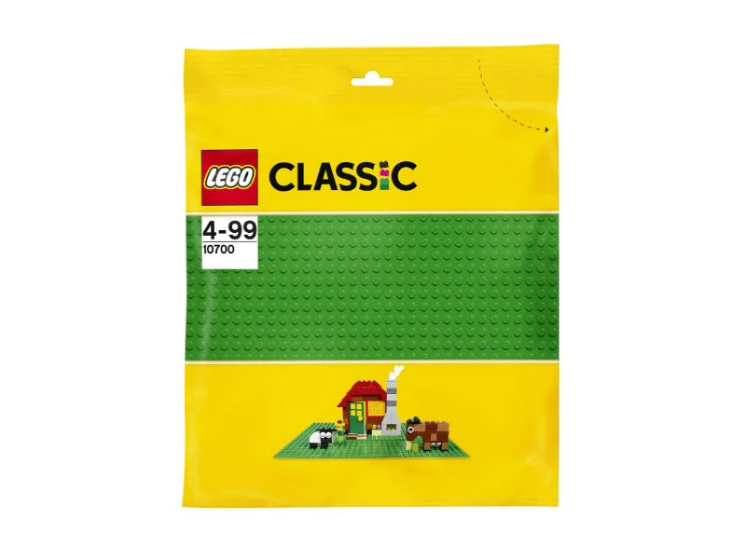 Конструктор LEGO Classic Строительная пластина зеленого цвета (10700)