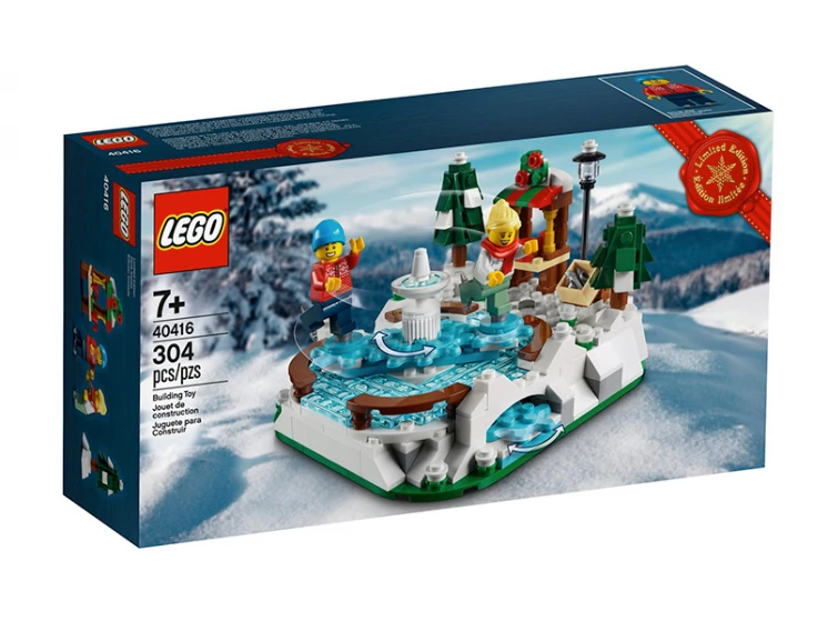 Конструктор LEGO Уникальные наборы Зимний Каток (40416)