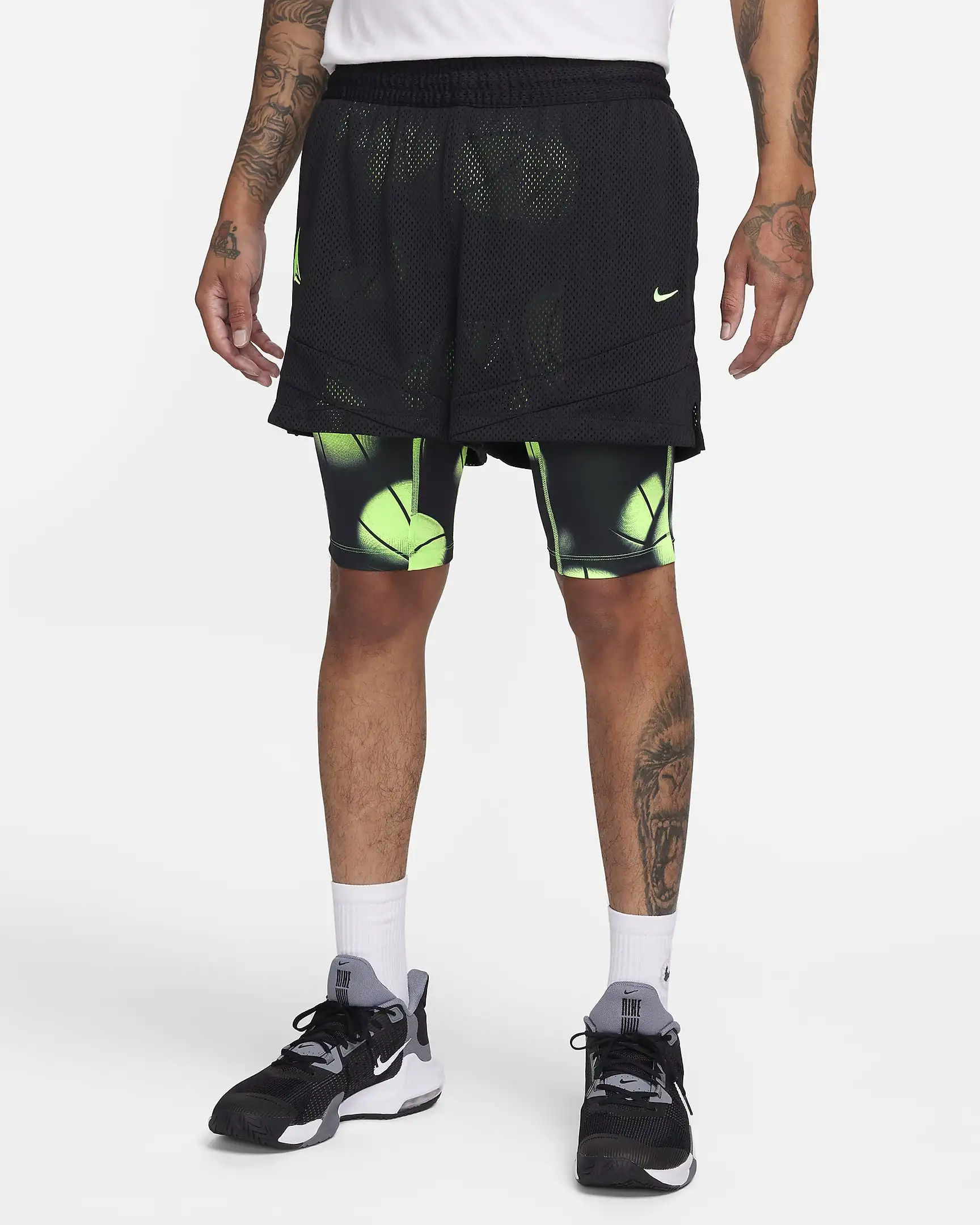 Мужские велосипедки Nike Dri-FIT 2-in-1 4 Shorts (FQ1022-010) — купить ...