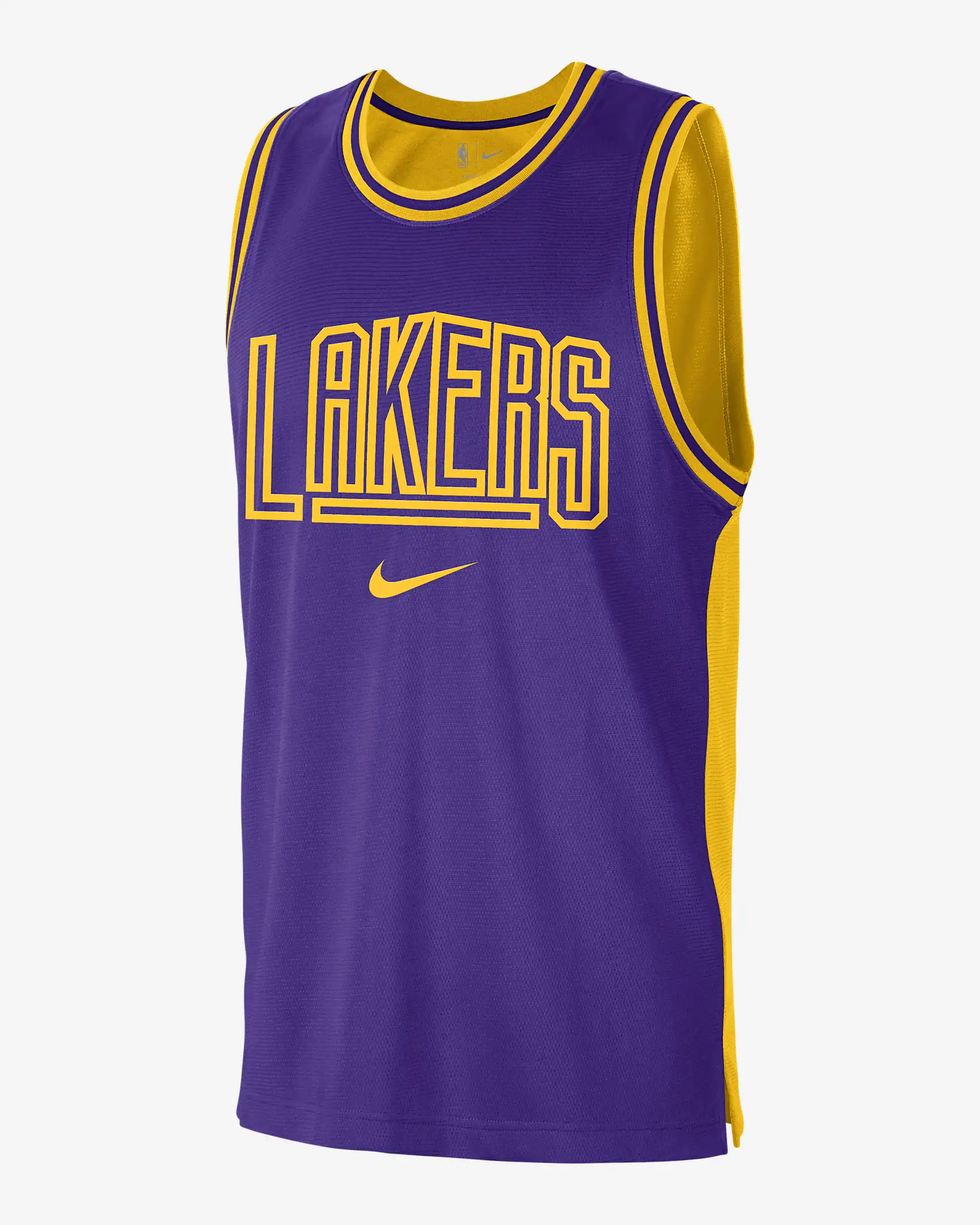 Мужская майка Nike Los Angeles Lakers Courtside (DR9367-504) — купить с ...