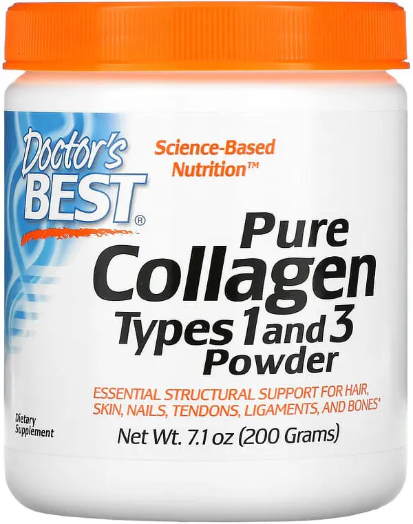 БАД Doctors Best Pure Collagen Types 1 and 3 Powder, 200 г  (DRB-00203)