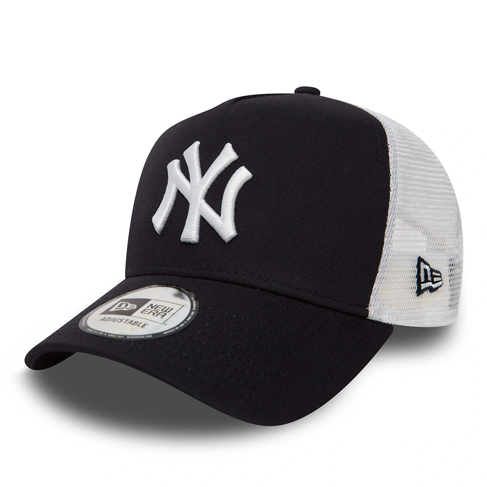 Бейсболка New Era New York Yankees Clean A-Frame Trucker (11588489)