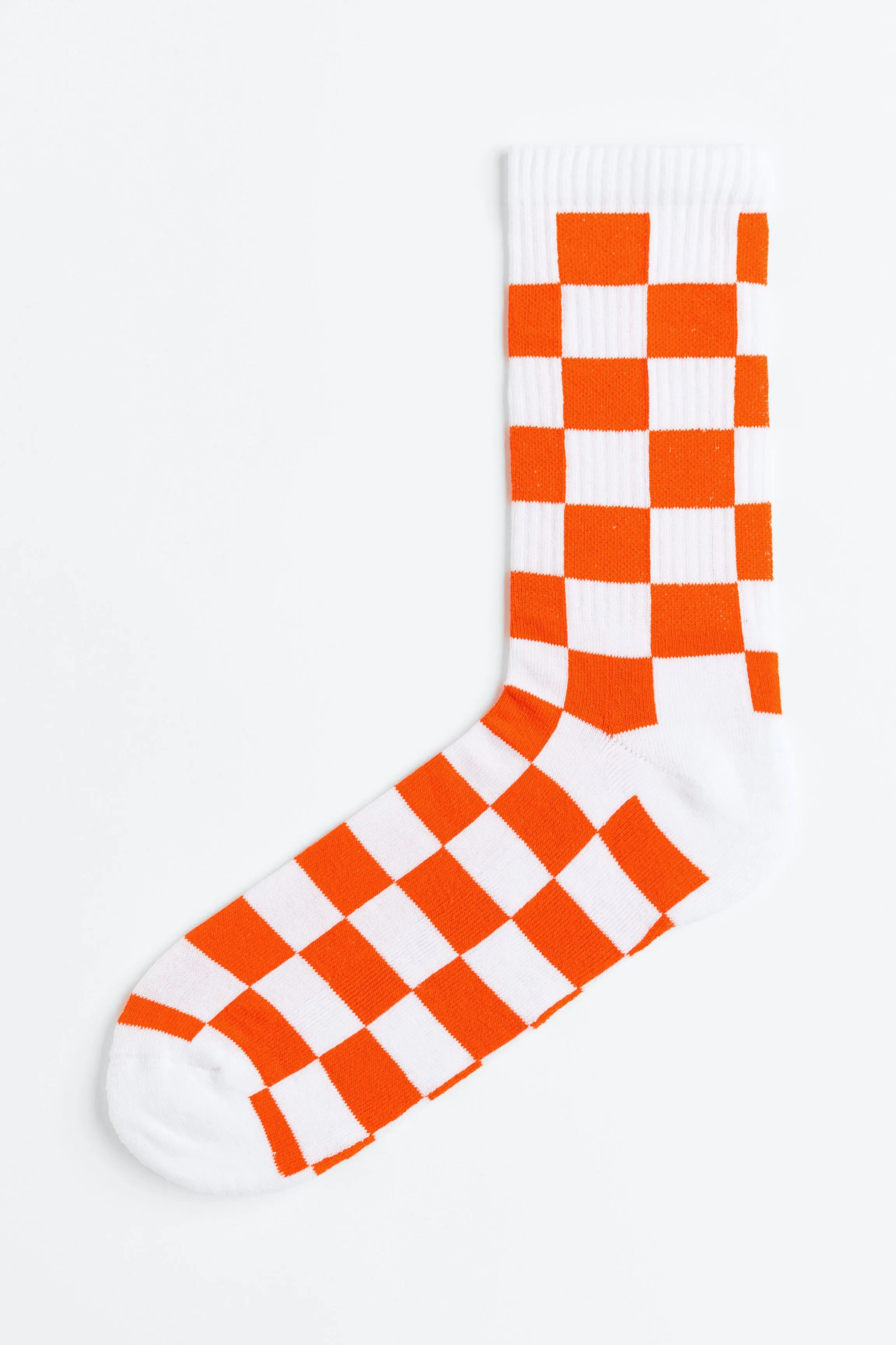 Мужские носки H&M Orange/Checked (0742400136) — купить с доставкой из