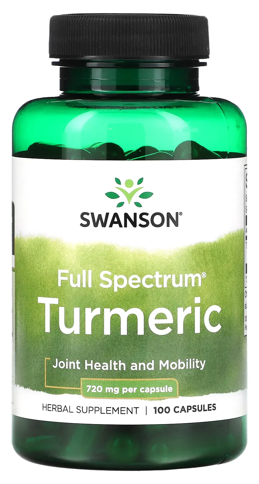 БАД Swanson Full Spectrum Turmeric, 720 мг, 100 капсул (SWV-01940)