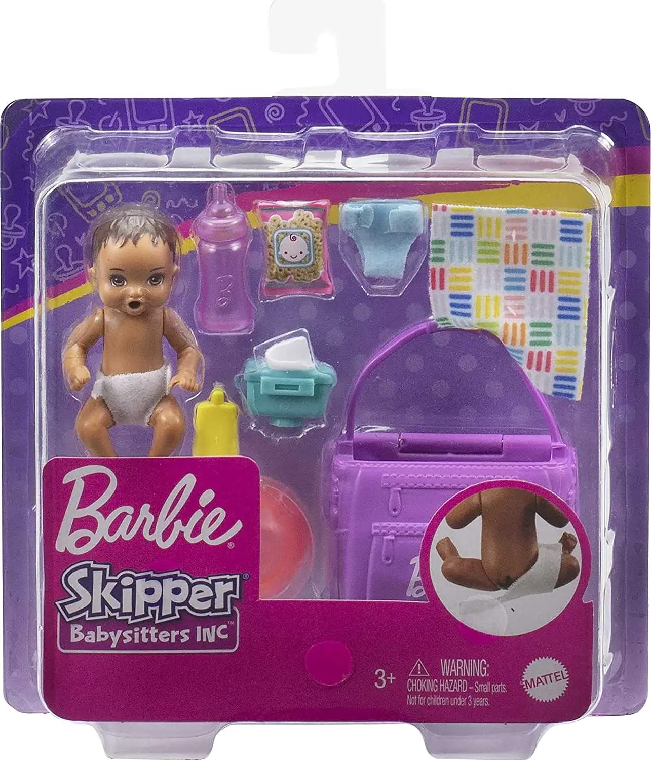 Игровой набор с куклой Barbie Skipper Babysitters Inc. Doll And Accessories (HBP36)