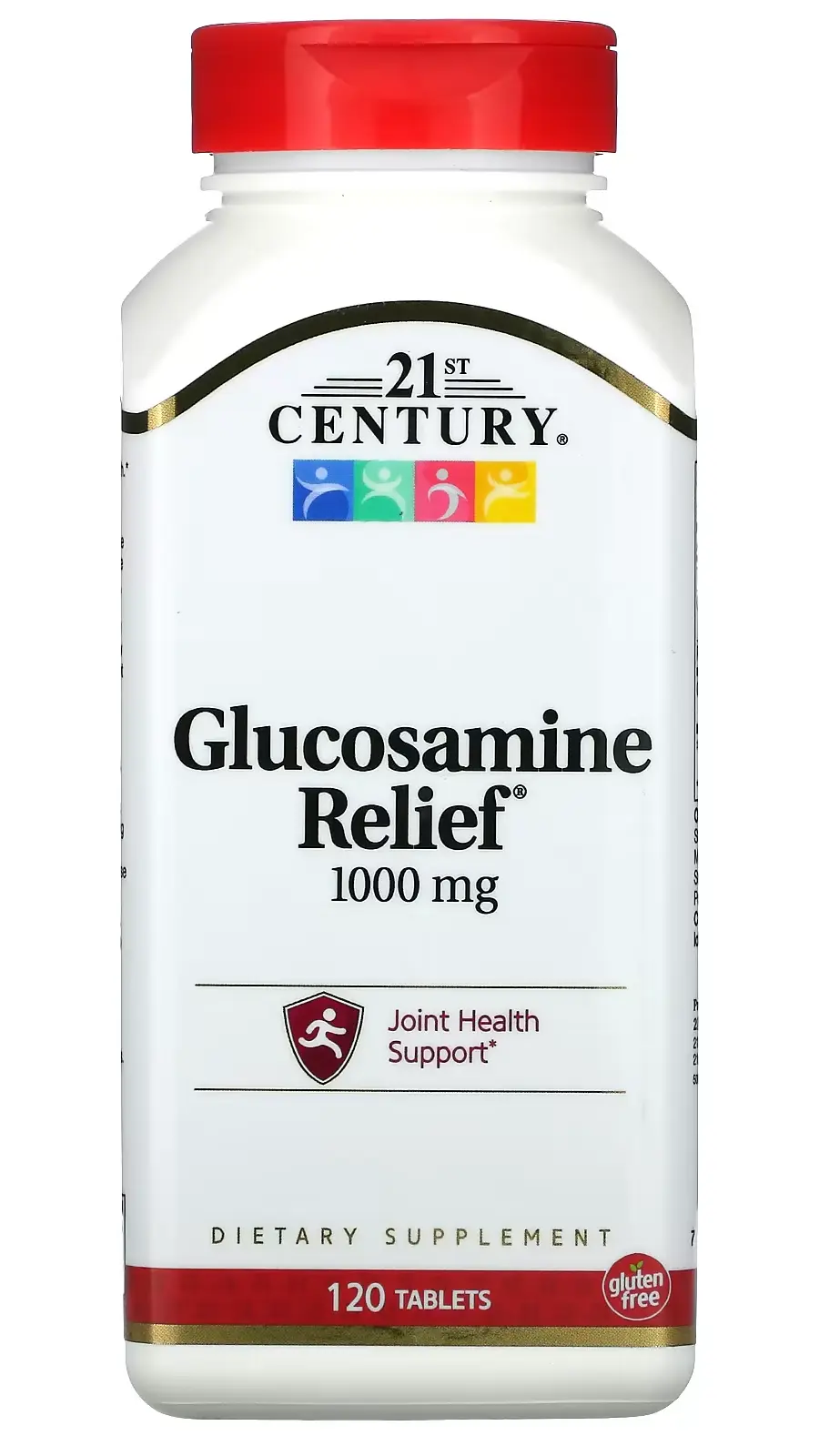 БАД 21st Century Glucosamine Relief, 1000 mg, 120 таблеток  (CEN-22215)