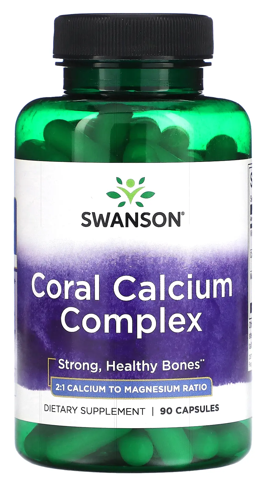 Минералы Swanson Coral Calcium Complex, 90 капсул (SWV-02223)