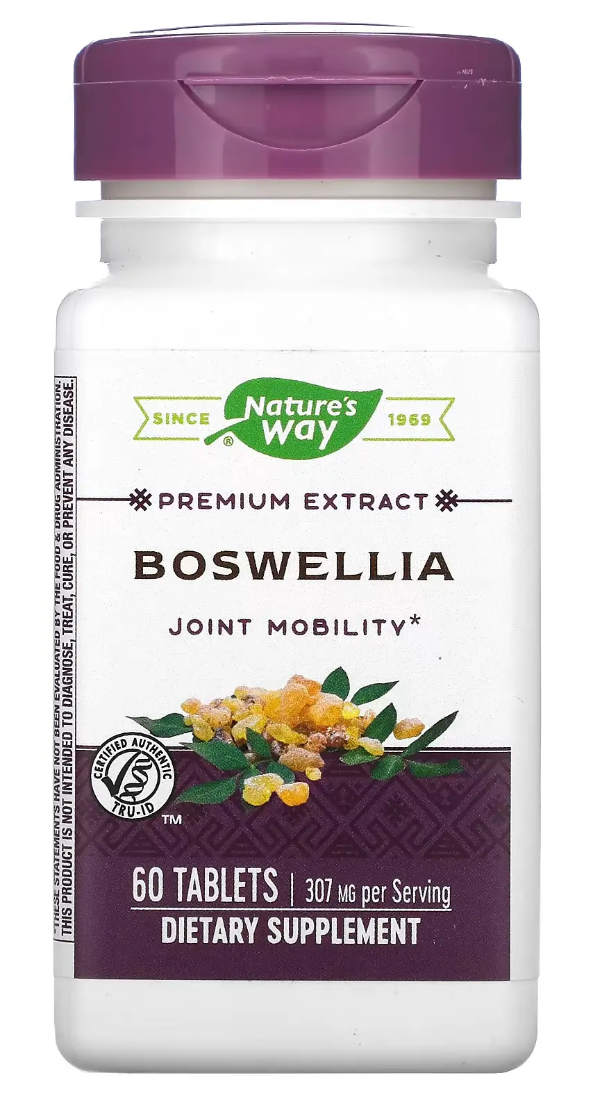 БАД Nature's Way Boswellia, 307 мг, 60 таблеток (NWY-64400)