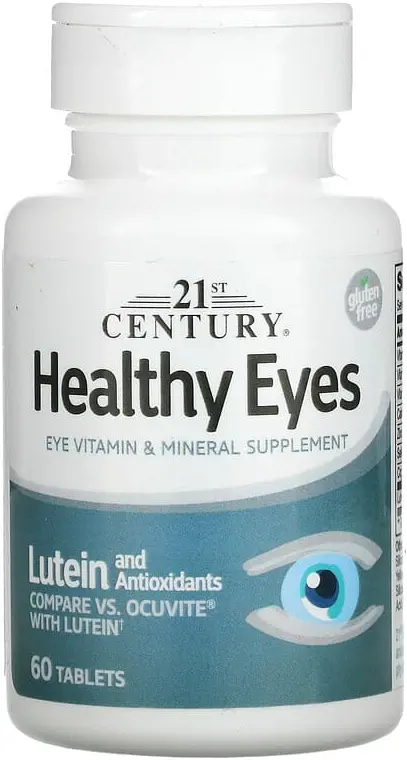БАД 21st Century Healthy Eyes, Lutein and Antioxidants, 60 таблеток  (CEN-27452)